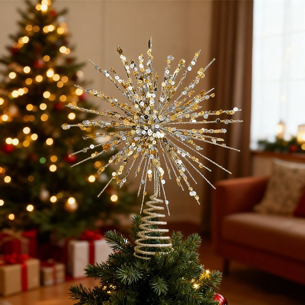 耐久性のあるライトアップクリスマスツリースタートッパー ゴー - Star Tree Topper のレビューと価格