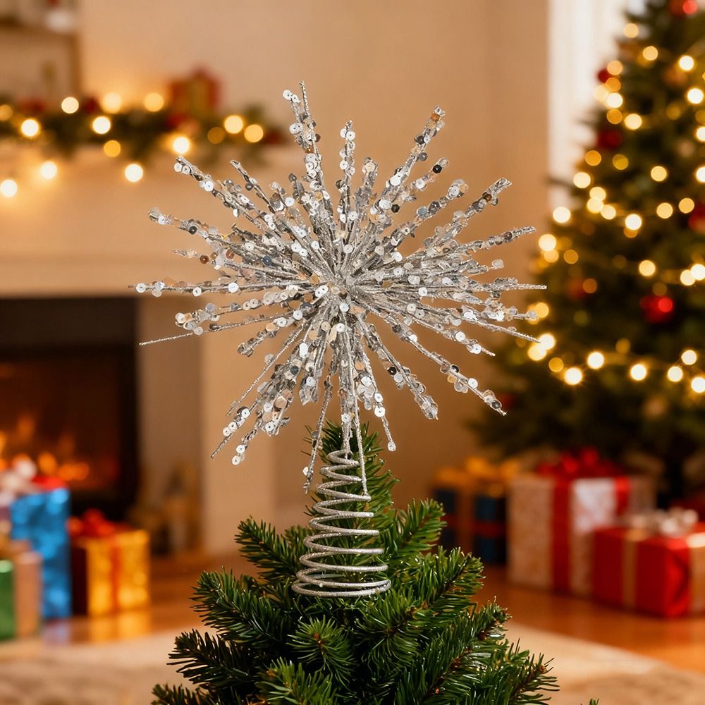 耐久性のあるライトアップクリスマスツリースタートッパーゴール - Star Tree Topper のレビューと価格