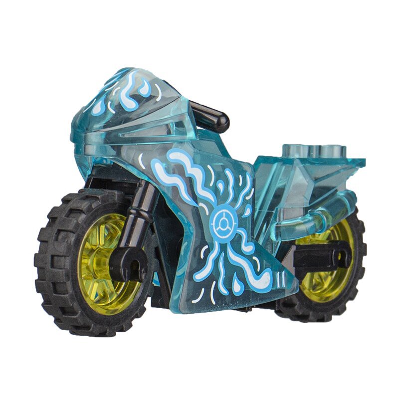 子供用小さな粒子ビルディングブロックシティパトロールバイクモ - Lego Set City のレビューと価格